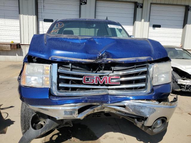 3GTP2VE75DG222806 - 2013 GMC SIERRA K1500 SLE BLUE photo 9