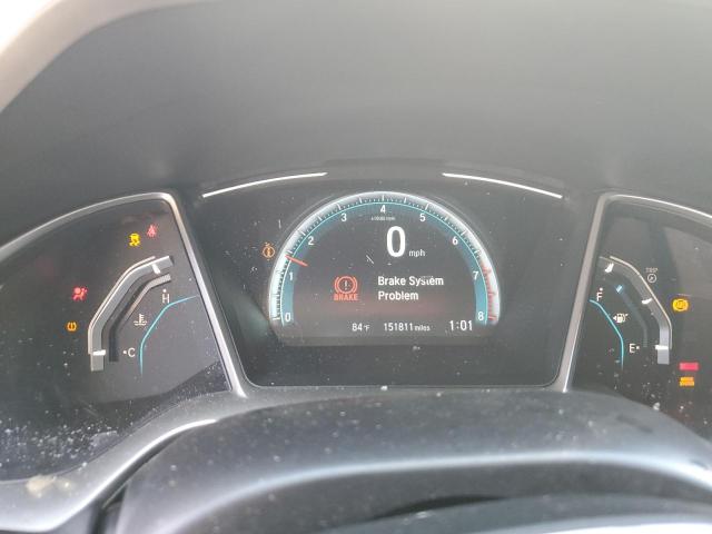 2HGFC2F78HH507030 - 2017 HONDA CIVIC EX WHITE photo 9