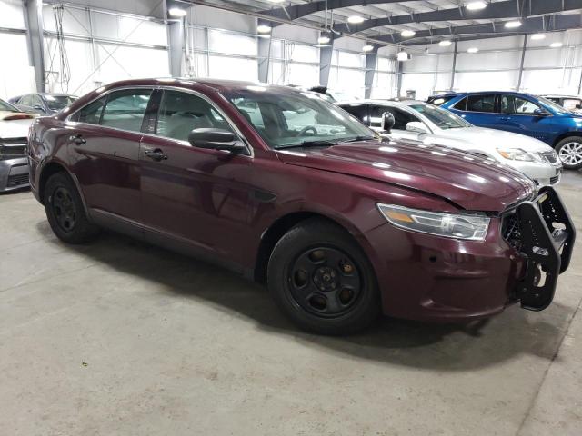 1FAHP2MKXEG176838 - 2014 FORD TAURUS POLICE INTERCEPTOR MAROON photo 4