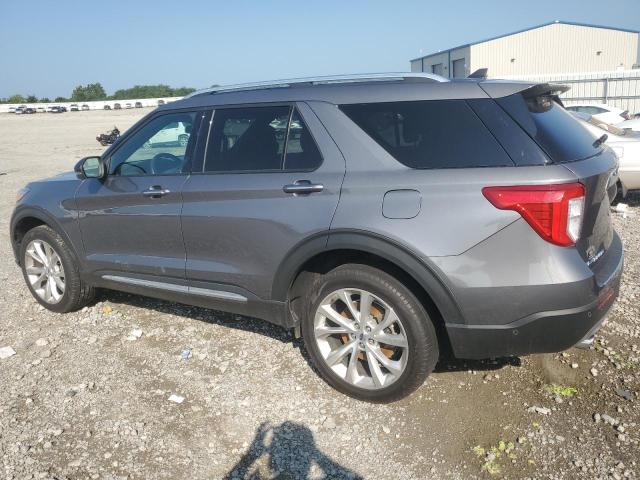 1FM5K8HW6NNA06155 - 2022 FORD EXPLORER PLATINUM GRAY photo 2