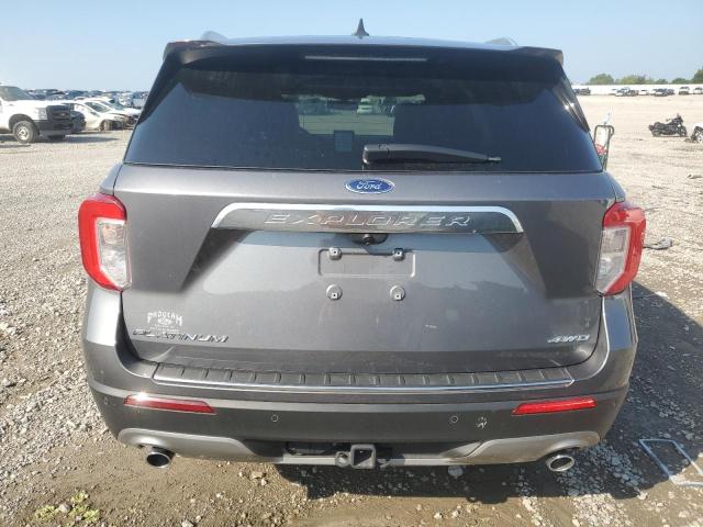 1FM5K8HW6NNA06155 - 2022 FORD EXPLORER PLATINUM GRAY photo 6