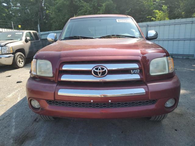 5TBRT34173S384078 - 2003 TOYOTA TUNDRA ACCESS CAB SR5 RED photo 5