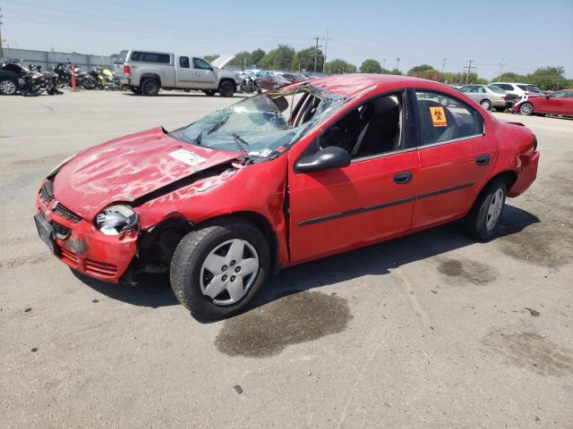 1B3ES26CX3D199635 - 2003 DODGE NEON SE RED photo 1