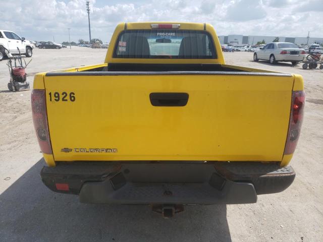 1GCCSBF96C8144750 - 2012 CHEVROLET COLORADO YELLOW photo 6