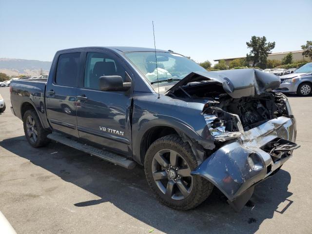 1N6AA0ED5FN510317 - 2015 NISSAN TITAN S BLUE photo 4