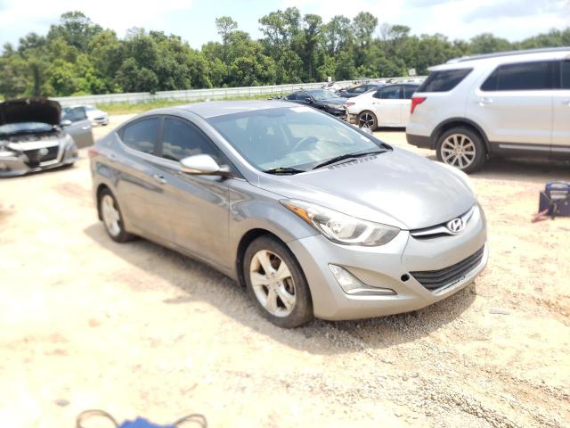 KMHDH4AEXGU600793 - 2016 HYUNDAI ELANTRA SE GRAY photo 4