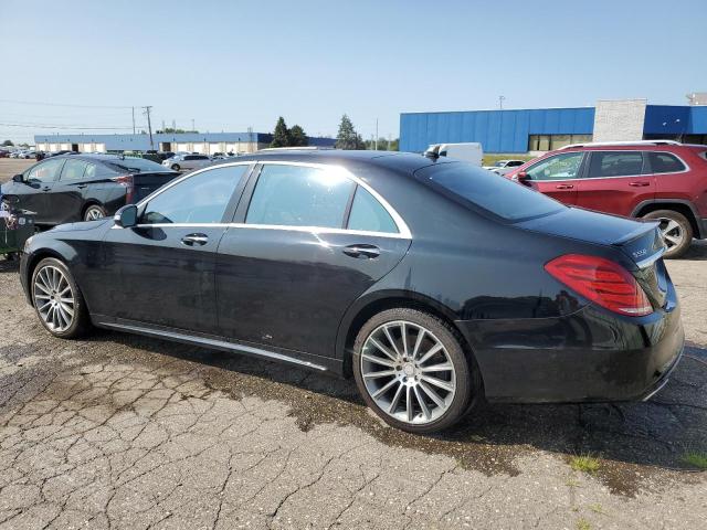 WDDUG8FB8FA080564 - 2015 MERCEDES-BENZ S 550 4MATIC BLACK photo 2