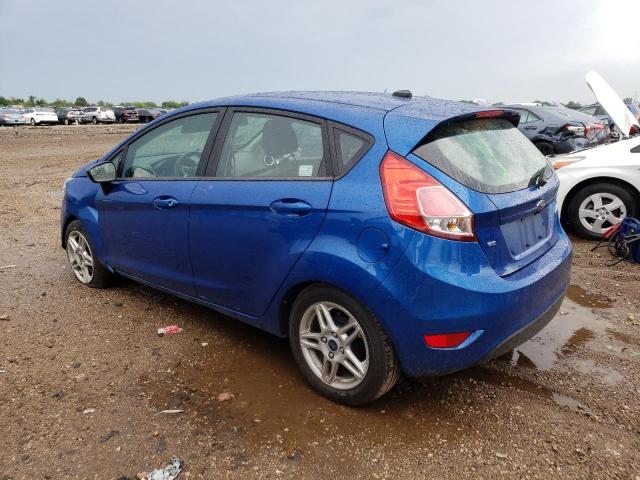 3FADP4EJ4KM114496 - 2019 FORD FIESTA SE BLUE photo 2