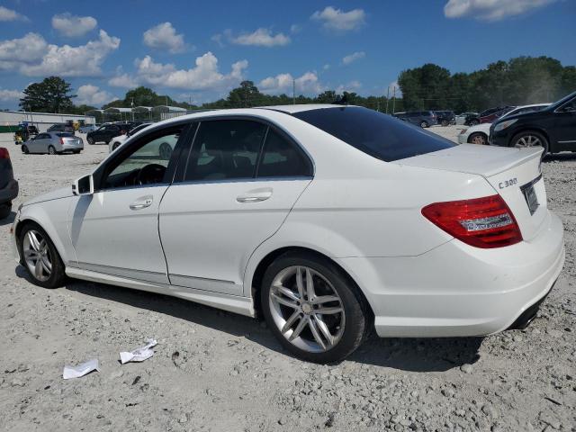 WDDGF8AB7DR280891 - 2013 MERCEDES-BENZ C 300 4MATIC WHITE photo 2