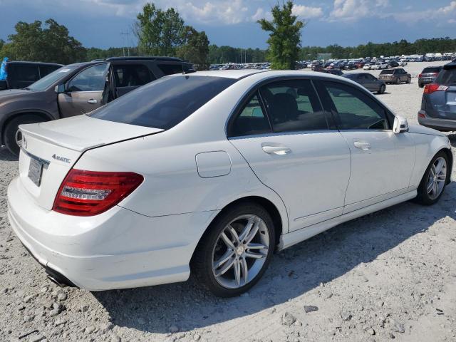 WDDGF8AB7DR280891 - 2013 MERCEDES-BENZ C 300 4MATIC WHITE photo 3