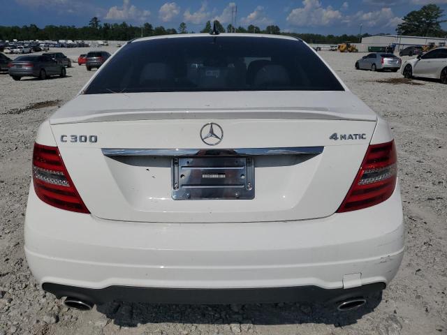 WDDGF8AB7DR280891 - 2013 MERCEDES-BENZ C 300 4MATIC WHITE photo 6