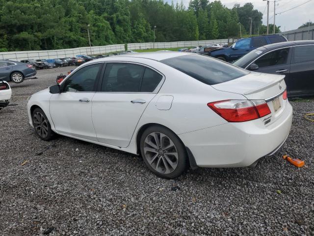1HGCR2F59FA232120 - 2015 HONDA ACCORD SPORT WHITE photo 2