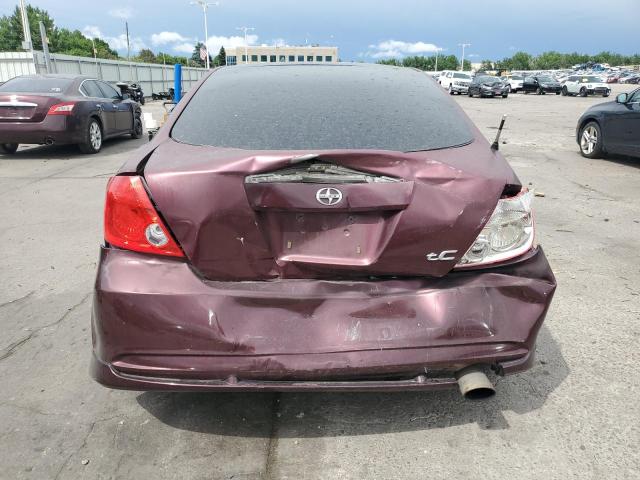 JTKDE177560086452 - 2006 TOYOTA SCION TC Bordo foto 6