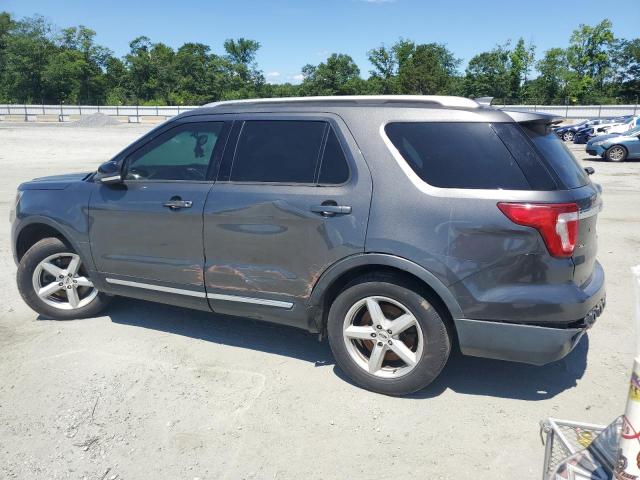 1FM5K7D86GGA08982 - 2016 FORD EXPLORER XLT CHARCOAL photo 2