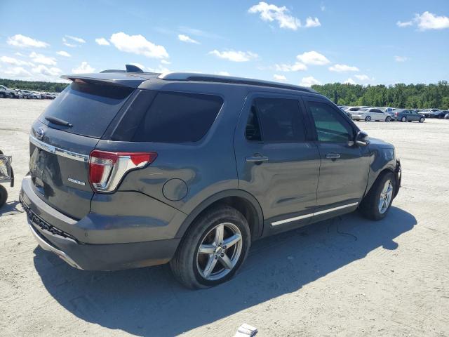 1FM5K7D86GGA08982 - 2016 FORD EXPLORER XLT CHARCOAL photo 3