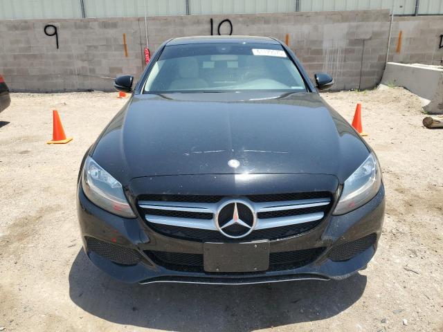 55SWF4KB4GU101101 - 2016 MERCEDES-BENZ C 300 4MATIC BLACK photo 5