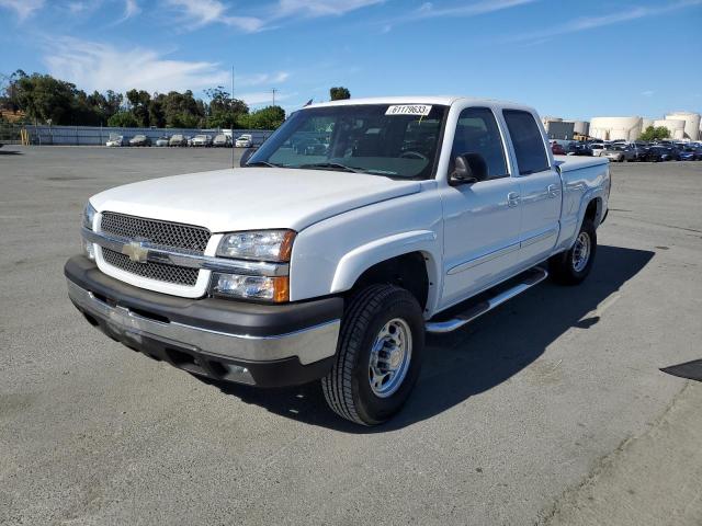 1GCGK13U65F913914 - 2005 CHEVROLET SILVERADO K1500 HEAVY DUTY WHITE photo 1