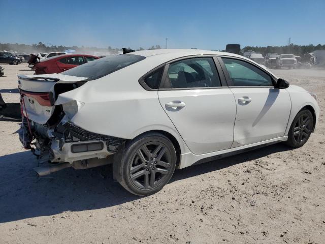 3KPF34AD5ME312225 - 2021 KIA FORTE GT LINE WHITE photo 3