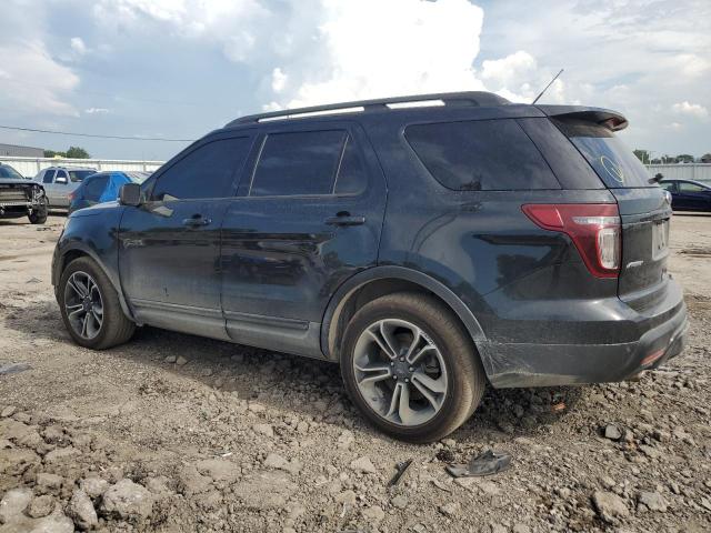 1FM5K8GT5FGA84567 - 2015 FORD EXPLORER SPORT BLACK photo 2