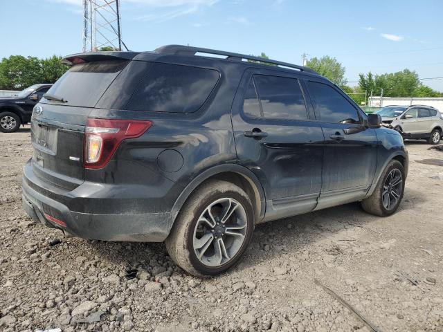 1FM5K8GT5FGA84567 - 2015 FORD EXPLORER SPORT BLACK photo 3