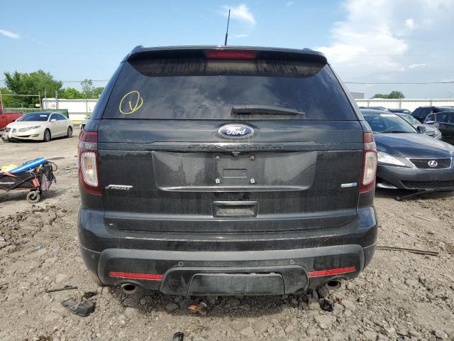 1FM5K8GT5FGA84567 - 2015 FORD EXPLORER SPORT BLACK photo 6