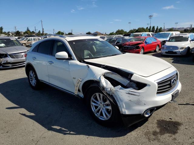 JN8CS1MW8EM413509 - 2014 INFINITI QX70 WHITE photo 4