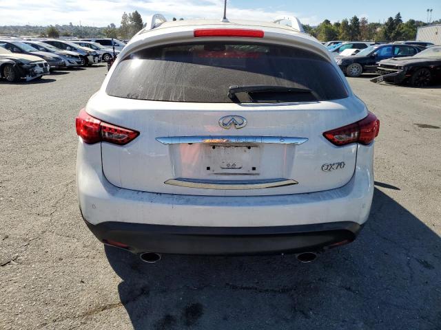 JN8CS1MW8EM413509 - 2014 INFINITI QX70 WHITE photo 6