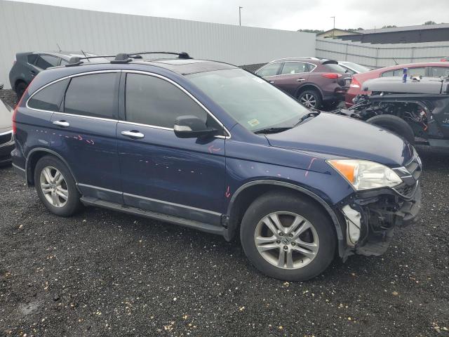 5J6RE3H53AL044644 - 2010 HONDA CR-V EX BLUE photo 4