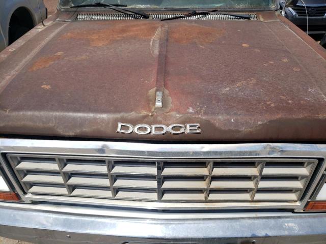 1B7JD24W5ES242054 - 1984 DODGE D-SERIES D200 SILVER photo 11