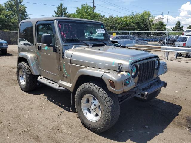 1J4FA59S73P340258 - 2003 JEEP WRANGLER / SAHARA GOLD photo 4