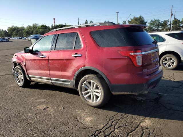1FM5K8D87DGA22777 - 2013 FORD EXPLORER XLT Burgund zdjęcie 2