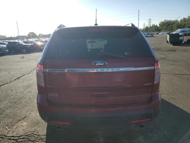 1FM5K8D87DGA22777 - 2013 FORD EXPLORER XLT Burgund zdjęcie 6