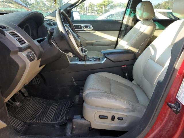 1FM5K8D87DGA22777 - 2013 FORD EXPLORER XLT Burgund zdjęcie 7