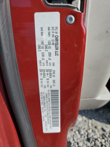 2A8HR54159R603210 - 2009 CHRYSLER TOWN & COU TOURING 红色 照片 14