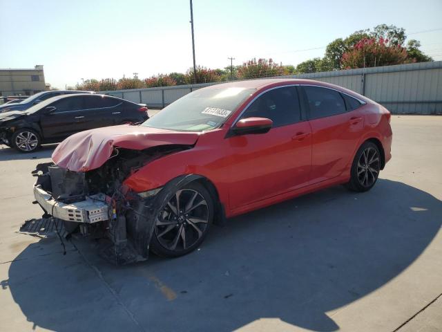 2HGFC2F86KH568036 - 2019 HONDA CIVIC SPORT 红色 照片 1