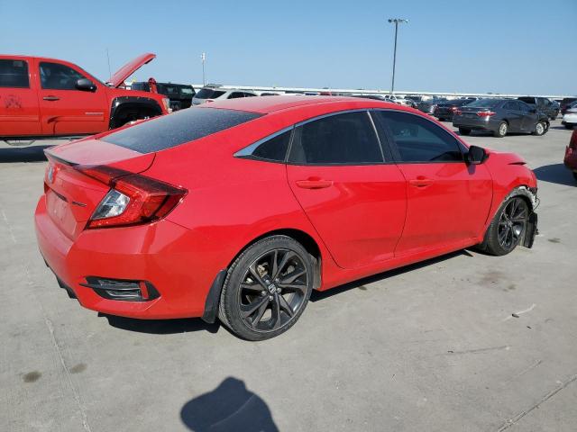 2HGFC2F86KH568036 - 2019 HONDA CIVIC SPORT 红色 照片 3