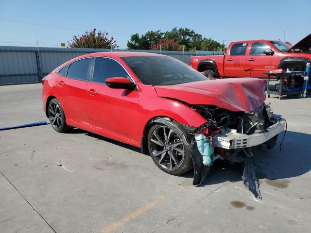 2HGFC2F86KH568036 - 2019 HONDA CIVIC SPORT 红色 照片 4