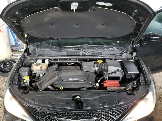 2C4RC1BG7JR316047 - 2018 CHRYSLER PACIFICA TOURING L BLACK photo 12