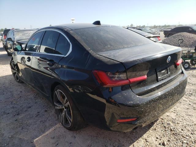 3MW5R1J04M8B98882 - 2021 BMW 330I BLACK photo 3