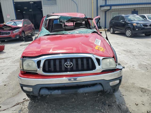 5TESM92N81Z787064 - 2001 TOYOTA TACOMA XTRACAB PRERUNNER წითელი ფოტო 5