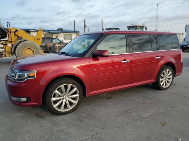 2FMGK5D86FBA15661 - 2015 FORD FLEX LIMITED RED photo 1