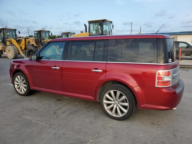 2FMGK5D86FBA15661 - 2015 FORD FLEX LIMITED RED photo 2