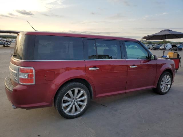 2FMGK5D86FBA15661 - 2015 FORD FLEX LIMITED RED photo 3