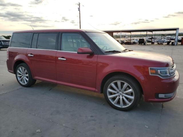2FMGK5D86FBA15661 - 2015 FORD FLEX LIMITED RED photo 4