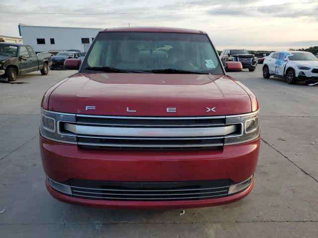 2FMGK5D86FBA15661 - 2015 FORD FLEX LIMITED RED photo 5