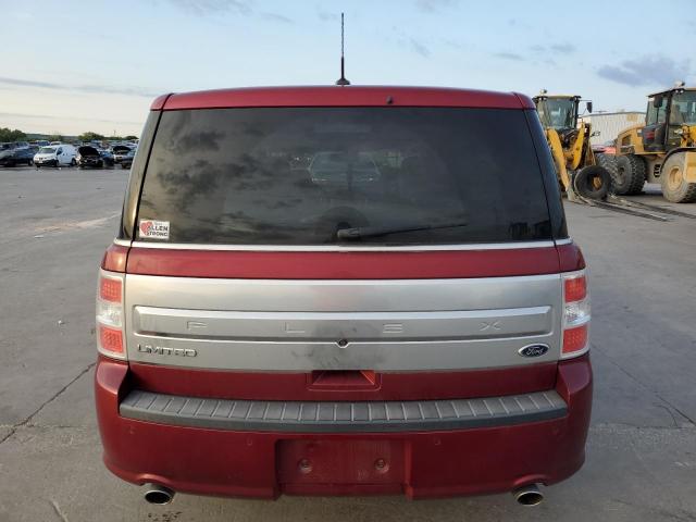 2FMGK5D86FBA15661 - 2015 FORD FLEX LIMITED RED photo 6