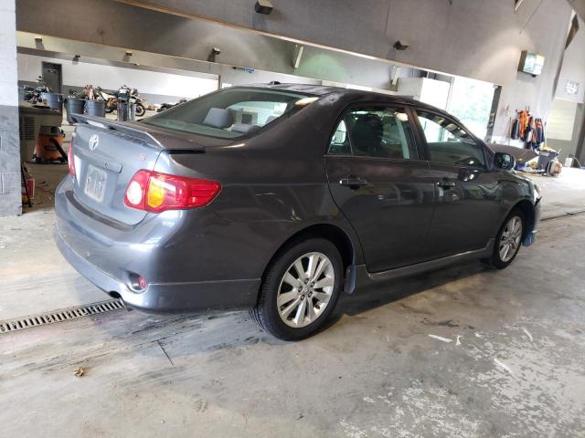 2T1BU40E99C037258 - 2009 TOYOTA COROLLA BASE GRAY photo 3