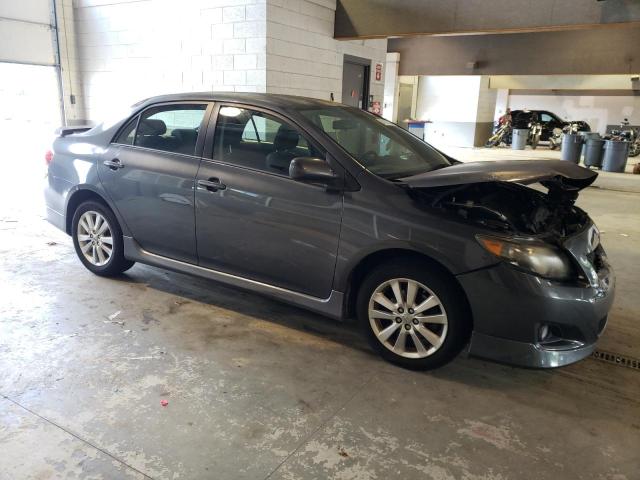 2T1BU40E99C037258 - 2009 TOYOTA COROLLA BASE GRAY photo 4
