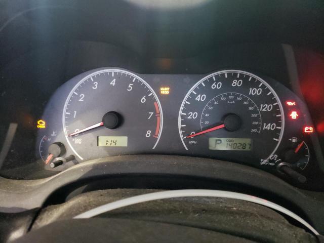 2T1BU40E99C037258 - 2009 TOYOTA COROLLA BASE GRAY photo 9