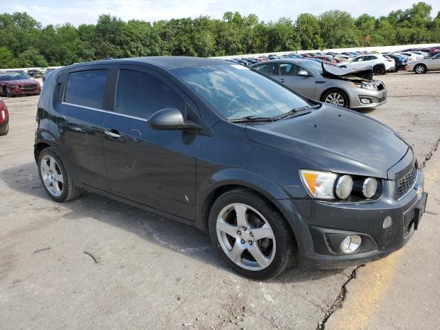 1G1JE6SB8F4191331 - 2015 CHEVROLET SONIC LTZ GRAY photo 4